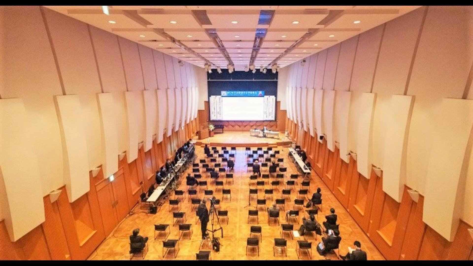 ハイブリッド配信会場の様子