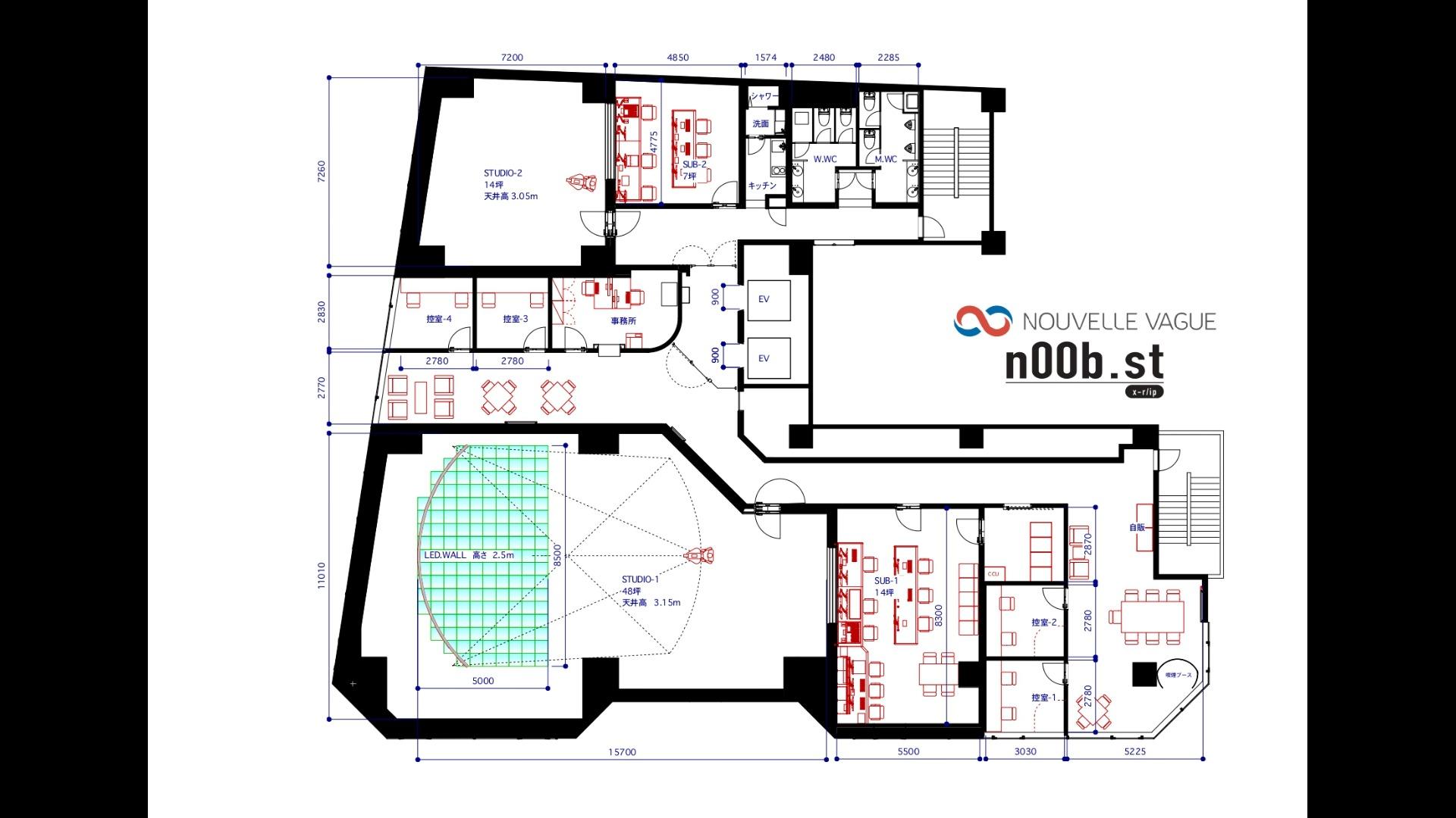 STUDIO-2 ｜ n00b.st ｜ イベント会場検索サイト ｜ VENUE LINK