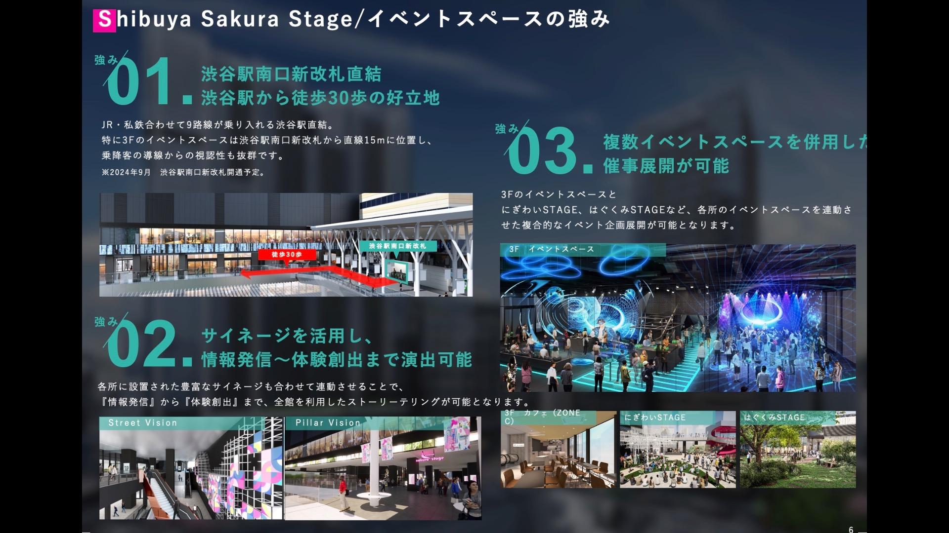 はぐくみStage ｜ Shibuya Sakura Stage ｜ イベント会場検索サイト ｜ VENUE LINK